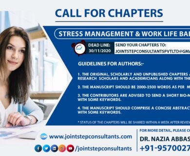 Call for Chapters Stress Management and Work Life Balance